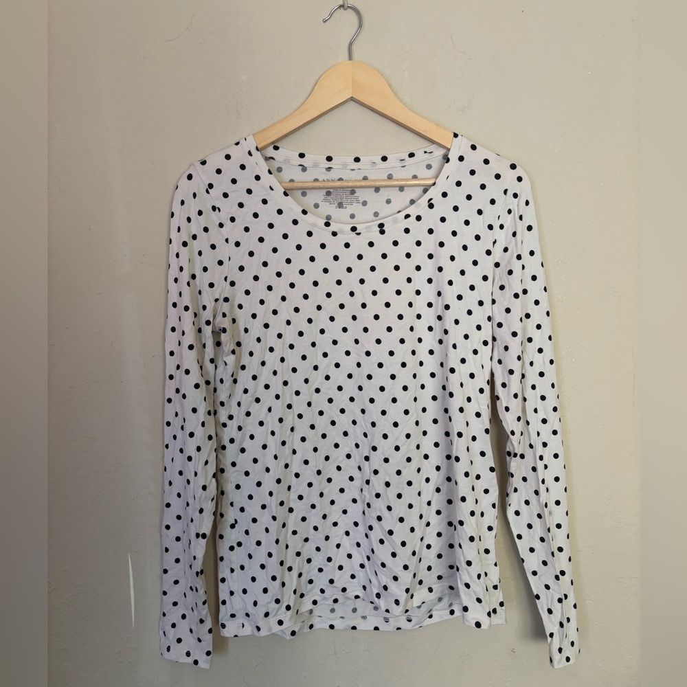 Polka Dot Ann Taylor Top